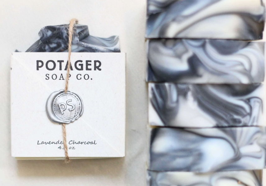 Lavender Charcoal Soap