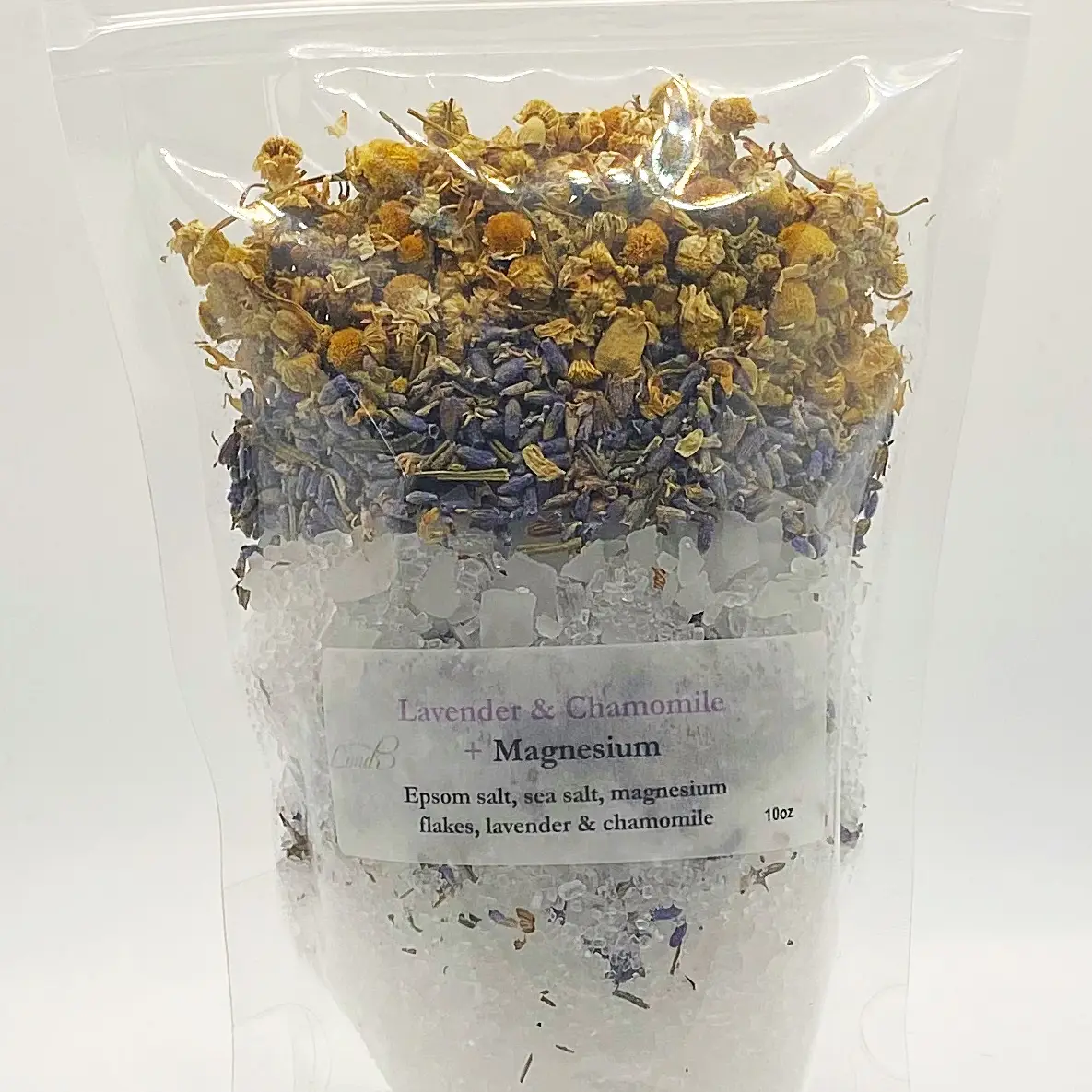 Luxury Herbal Bath Salts - Lavender and Chamomile