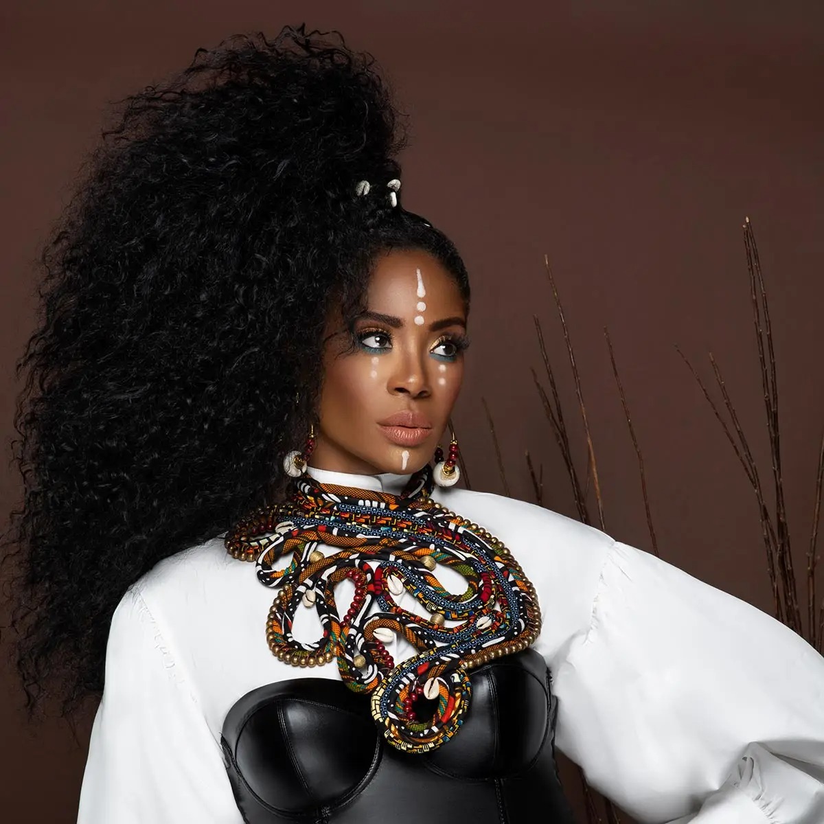 Women's African Statement Collar
