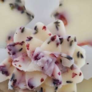 Rosemary Lillies Lotion Bars Floral Shaped